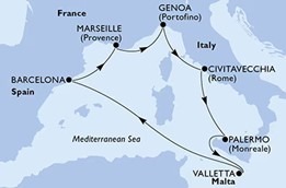 Grupno Krstarenje Mediteranom Za Zimske Praznike